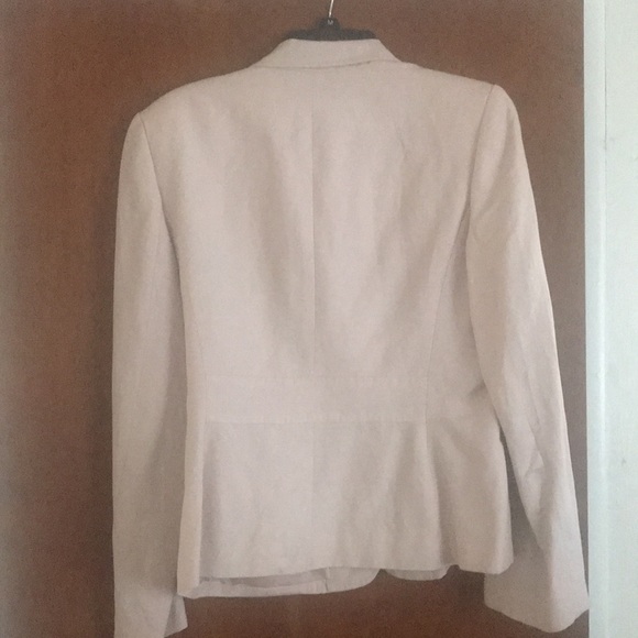 Calvin Klein linen jacket sz 16 - Picture 4 of 5